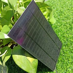 卸売ソーラーパネルグリーンPVパワー18ボルトフルブラック単結晶モノガラス太陽光発電ミニソラーパネルプレート18 v 4w - Product Image 4