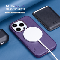 DL personnalisé personnalisé 2023 coque de téléphone en cuir PU plaine magnétique pleine fleur Unti-scratch PU housses de téléphone pour iphone 15 14 Pro