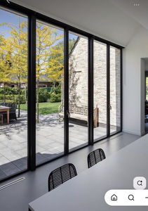 Porta Scorrevole Moderna in Lega di Alluminio ad Alta Efficienza Energetica per Camera da Letto e Uso Esterno, Binario Singolo/Doppio Molto Stretto, Sistema Push-pull - Product Image 6