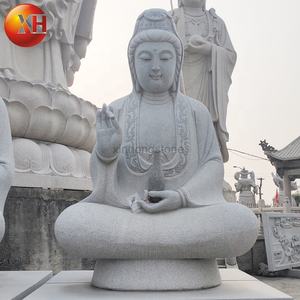 Statues de Kuan <span class=keywords><strong>Yin</strong></span> et <span class=keywords><strong>Quan</strong></span> <span class=keywords><strong>Yin</strong></span> en granit naturel sculpté sur mesure, en gros, de grande taille, à vendre - Product Image 5