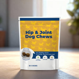 Golosinas Masticables para Perros con Colágeno Tipo II, Curcumina y Omega 3 para la Salud Diaria de las Articulaciones, Marca Privada, 50 Unidades, Suministro Directo de Fábrica - Product Image 2