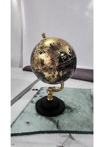 Produit phare : Globe terrestre en papier personnalisé, décoration de maison, cadeau de Noël, globe en bois pour bureau, école, décoration de table - Product Image 6
