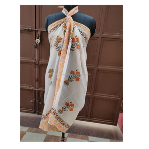 Indonesia Style Women's Beach <b>Sarongs</b> Fabric and Cotton Printed Beachwear Adults' Pareo <b>Sarongs</b>-Girls' Swimwears Wholesale - Product Image 1
