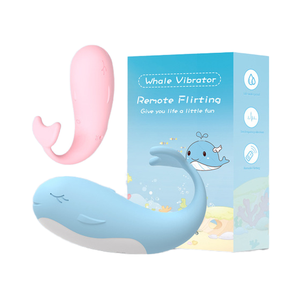 Vibrateur de masturbation féminine Little Whale pour adultes, avec fonction de succion clitoridienne, télécommande et 10 fréquences - Product Image 4