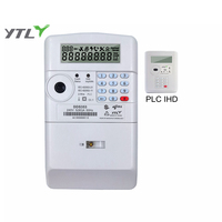Compteur d'électricité prépayé triphasé, clavier standard STS, compteur électrique avec communication IR