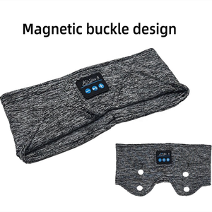 Fascia per <span class=keywords><strong>Capelli</strong></span> con Maschera per Occhi e Cuffie Bluetooth per Musica e Sonno - Product Image 2