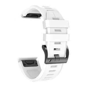 Bracelet de montre intelligente en silicone à libération rapide 22 mm 26 mm, compatible avec les accessoires de bracelet de montre <span class=keywords><strong>Garmin</strong></span> <span class=keywords><strong>Fenix</strong></span> 8 E 7 7X <span class=keywords><strong>6</strong></span> 6X Pro - Product Image 5