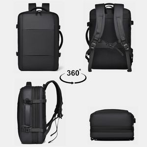 Индивидуальный логотип 180 °   Водонепроницаемый рюкзак для ноутбука из оксфордской ткани, прочный, стильный, для активного отдыха, с защитой от натирания и износа, повседневный. - Product Image 4