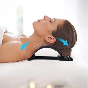 Thiết Bị Kéo Căng Thắt Lưng Mát Xa Cổ Có Thể Điều Chỉnh 4 Cấp Độ Để Giảm Đau Lưng Dưới - Product Image 2