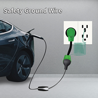 H10439 Pengering Adaptor 4 Cabang untuk 3 Cabang NEMA 10-30P Plug untuk 14-30R Wadah 220V 30 Amp 10AWG STW 1.5FT dengan Safety GroundWire