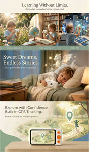 Cámara Digital Infantil OEM con IA, Video 4K, Sensor CMOS, Reconocimiento de 8 Personajes con IA, Pantalla IPS de 4.0 Pulgadas para el Aprendizaje y el Diversión - Product Image 6