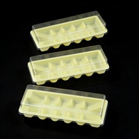 Barquette cylindrique en plastique PP chinois, recyclable et jetable, pour gâteaux, tranches et pâtisseries, avec couvercle anti-buée et estampage, conception OEM