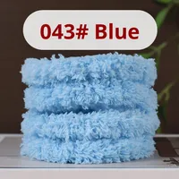 Bâton torsadé en velours corail de 15mm tiges de chenille épaissies et densifiées pour chiot en peluche bricolage