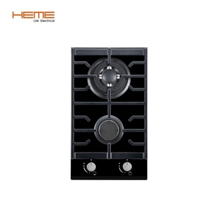 Built in 2 Burners Safe Device Wok Burner Gas <b>Stove</b> With Ce Certificate (PG3021BG-CC7B) - Product Image 1