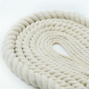 Cordón de Macramé Trenzado en Oferta, <span class=keywords><strong>Cuerda</strong></span> de Algodón Natural de 3mm, 4mm y <span class=keywords><strong>5mm</strong></span> - Product Image 2