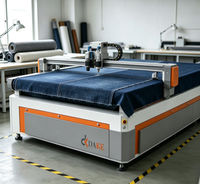 Machine de découpe automatique de tissus industrielle ; Machine de découpe de tissus CNC pour vêtements