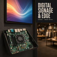 Carte mère AMD RYZEN R1305G MINI ITX DDR4 32 Go USB 3.2 2LAN M.2 Nouvelle prend en charge 3 écrans PC industriel embarqué CE FCC RoHs