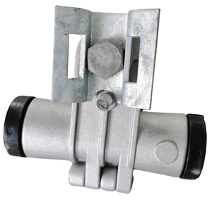 Pince de <span class=keywords><strong>suspension</strong></span> tangentielle ADSS pour câble à <span class=keywords><strong>fibres</strong></span> optiques, en acier galvanisé avec revêtement en caoutchouc, pour installation aérienne 4KN - Product Image 6