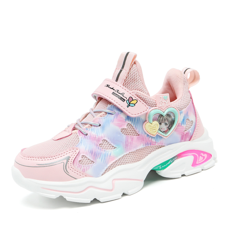 Wholesale All Season Fashion Court Sneakers Running Trainer Breathable Casual Children Sport Shoes For Kids Girls