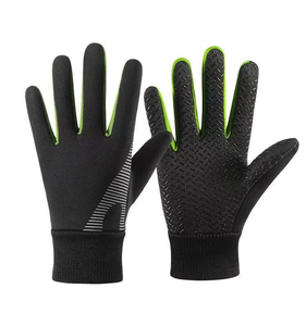 Gants chauds pour l'automne et l'hiver, antidérapants, résistants aux éclaboussures d'eau, résistants au froid, cinq doigts, vente en gros, épais, résistants au froid - Product Image 1
