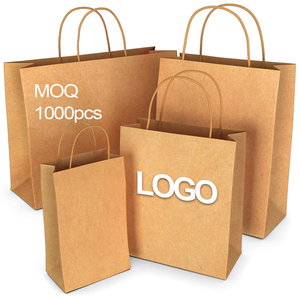 Bolsa de Papel Kraft Marrón Personalizada OEM con Asa y Logotipo Personalizado para Cafetería, Panadería, Comida para Llevar - Product Image 2