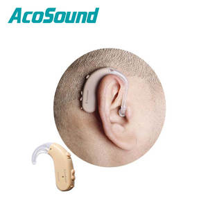 อุปกรณ์ทางการแพทย์ที่สูญเสียการได้ยินขั้นรุนแรงช่วยฟังหลังหู CS44การเขียนโปรแกรมด้วยสายเคเบิลสำหรับบุคคลที่มีการได้ยินระดับสูง - Product Image 5