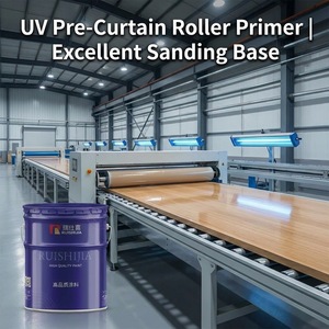 Primaire UV <span class=keywords><strong>à</strong></span> haute adhérence pour panneaux de meubles, vernis de base professionnel pour éviter le décollage du couche de finition sur les panneaux MDF - Product Image 6