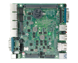 Mini PC industriel embarqué Qcta Core I3-N305 Quad Intel 2.5G LAN DDR5 USB Double HD <span class=keywords><strong>COM</strong></span> WIFI/4G EDP Box Computer avec ventilateur Linux - Product Image 5
