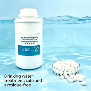 Granulés de dioxyde de <span class=keywords><strong>chlore</strong></span> effervescents Natureleed, pureté 99,99 %, pour le traitement de l'eau en aquaculture - Product Image 1