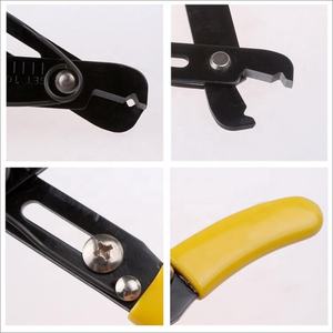 Mini pince à dénuder réglable de 5 "et pince coupante pour sertir et serrer les câbles - Product Image 2