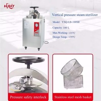 Large Capacity High-quality Stainless Steel Material Safety Laboratory High-pressure Steam Sterilizer Digital Display Timer