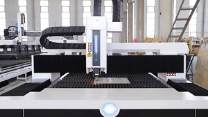 Machine de découpe laser à fibre 3000W CNC de type ouvert avec table d'échange <span class=keywords><strong>3015</strong></span> pour la découpe de tôles en acier au carbone - Product Image 3