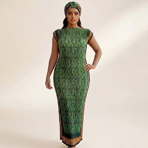 Premium Geometric Lounge Set Soft Polyester <strong>Kaftan</strong> Shawl Lightweight Breathable Four-Way Stretch with Sun Protection for <strong>Summer</strong> - Product Image 1
