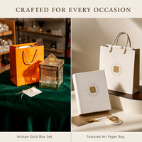 Sacs cadeaux d'anniversaire en carton blanc de style chinois personnalisés avec estampage à chaud, nouveaux sacs cosmétiques transfrontaliers sur mesure