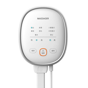 Masajeador de Piernas por Compresión de Aire con Calor para la Circulación de Pies y Pantorrillas, Control Manual, 3 Intensidades, 2 Modos, 2 Temperaturas, 35-50Kpa - Product Image 4