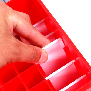 Boîte <span class=keywords><strong>de</strong></span> pêche mini boîte <span class=keywords><strong>de</strong></span> <span class=keywords><strong>rangement</strong></span> boîte <span class=keywords><strong>de</strong></span> leurre en plastique transparent pour jig leurre cuillère appât crochet accessoires boîte d'organisation - Product Image 2