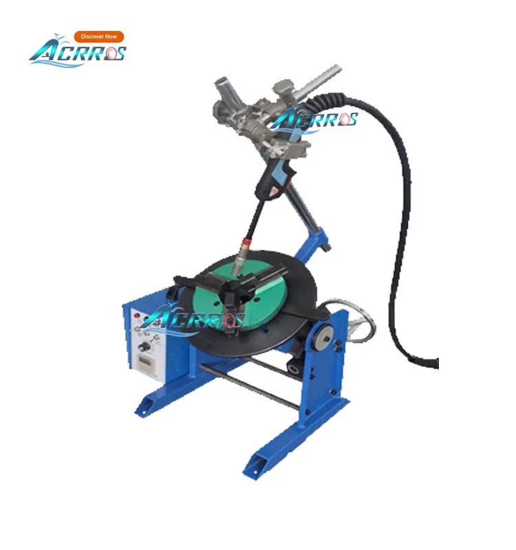 metal pipe welding positioner horizontal table welding rotary 50kg price