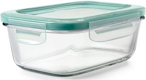Recipiente de Vidrio Apto para Microondas de Gran Capacidad, Recipiente Hermético de Alta Calidad para Almacenamiento de Alimentos, Caja de un Solo Compartimento - Product Image 4