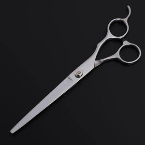 निर्माताओं की आपूर्ति विरोधी खरोंच दौर सिर रंग पालतू कैंची, स्टेनलेस स्टील परिष्करण सुरक्षा कैंची - Product Image 1