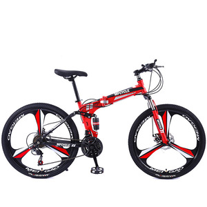 Bicicletta Pieghevole 24 Pollici, Spedizione Gratuita, Campione Disponibile, Bici 21 Velocità, 26 27.5 29 Pollici, Bicicletta per Adulti, Bicicletta da Montagna Pieghevole da Uomo - Product Image 5