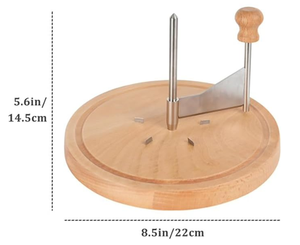 Rouleau à fromage EASTOMMY, créateur de fleurs, trancheuse avec dôme - Product Image 4