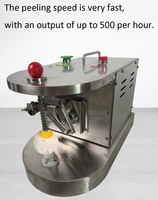 Volledig Automatische Fruit Schilmachine, Hot Selling Sinaasappel- en Mandarijnschilmachine, Kleine Elektrische Sinaasappelschilmachine