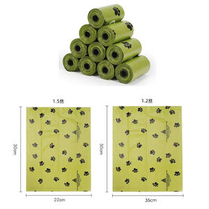 Sacs à Crottes Biodégradables et Compostables en Amidon de Maïs Écologiques pour Chiens avec Distributeur - Product Image 5