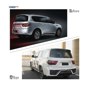 Kit di Conversione GBT per <span class=keywords><strong>Nissan</strong></span> Y62 Modello Black Hawk 2020 e Successivi, Kit Carrozzeria Patrol Y62 con Aggiornamento Esterno e Parti del Paraurti - Product Image 4