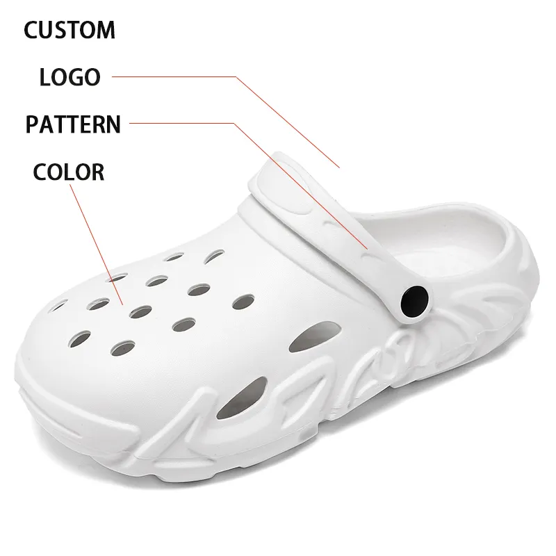2024 โรงงานแฟชั่นการออกแบบ Clogs รองเท้าพยาบาลผู้หญิงสไลด์รองเท้าแตะรองเท้าแตะสุภาพสตรีสวน Clogs