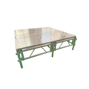 Di động nhôm bảng điều chỉnh bề mặt Acrylic Kính sân khấu nền tảng cho buổi hòa nhạc tổ chức sự kiện - Product Image 1
