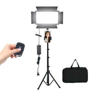 Luce Video led u600 luce fotografia professionale con la borsa per lo Studio Live streaming di trucco foto fotografia studio luci