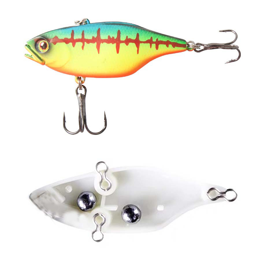 Wholesale Bulk 60mm 17g Soft Plastic Vibe Lure for Fishing