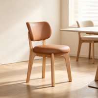 Chaises de salle à manger en bois de style nordique moderne et luxueux pour restaurant, hôtel, cuisine, salon, café, événement, banquet, design confortable