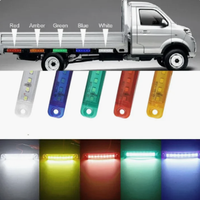 12V 24V étanche LED feux de position latéraux feux de position avant arrière pour Van camion camion remorque 12 SMD avant côté nouveau